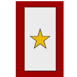 blue star military flag